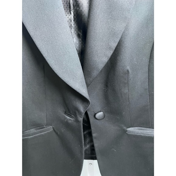 White House Black Market Black Tuxedo Jacket Size 6 - Picture 16 of 17